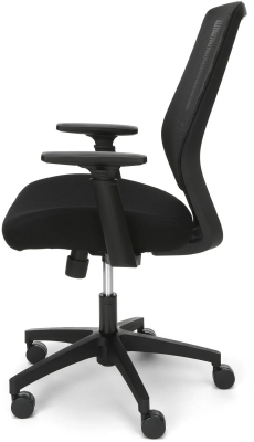 Scaun ergonomic de birou MC-1083, negru, inaltime reglabila